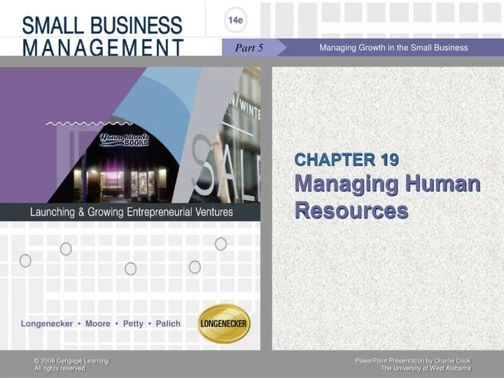 chapter 19 managing human resources