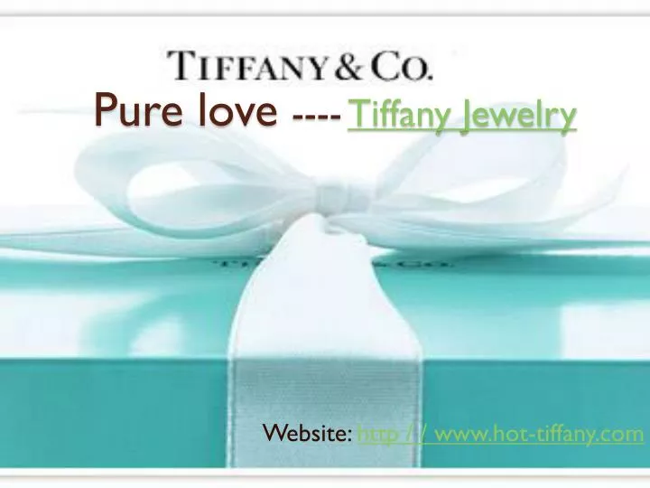 pure love tiffany jewelry