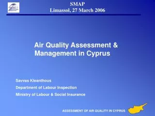 SMAP Limassol, 27 March 2006