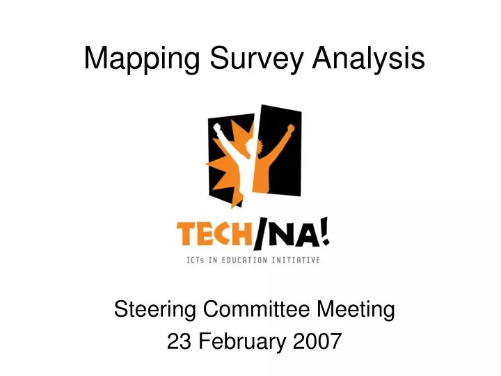 mapping survey analysis