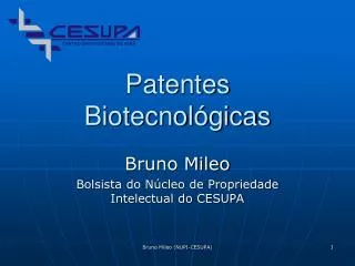 patentes biotecnol gicas