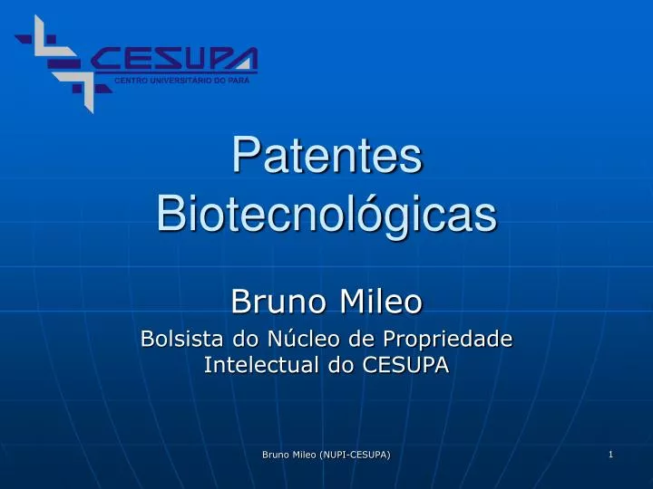 patentes biotecnol gicas