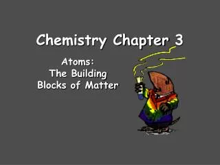 Chemistry Chapter 3