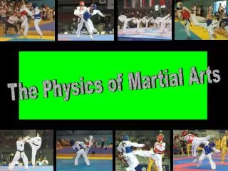 The physics of martial arts