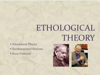 Ethological Theory
