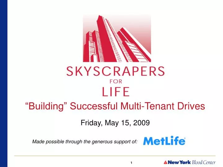 building successful multi tenant drives