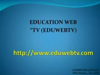 http www eduwebtv com