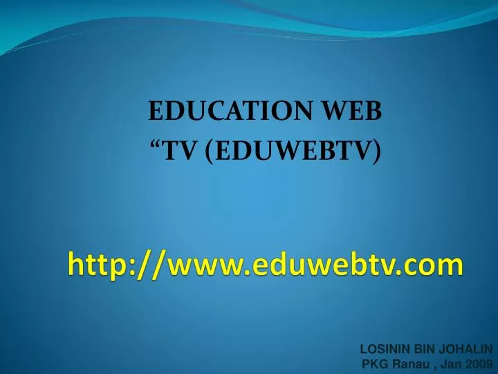 http www eduwebtv com