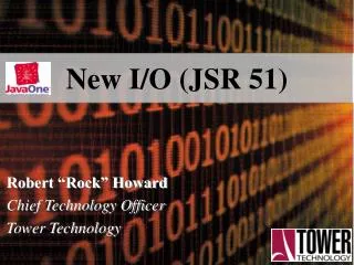 New I/O (JSR 51)