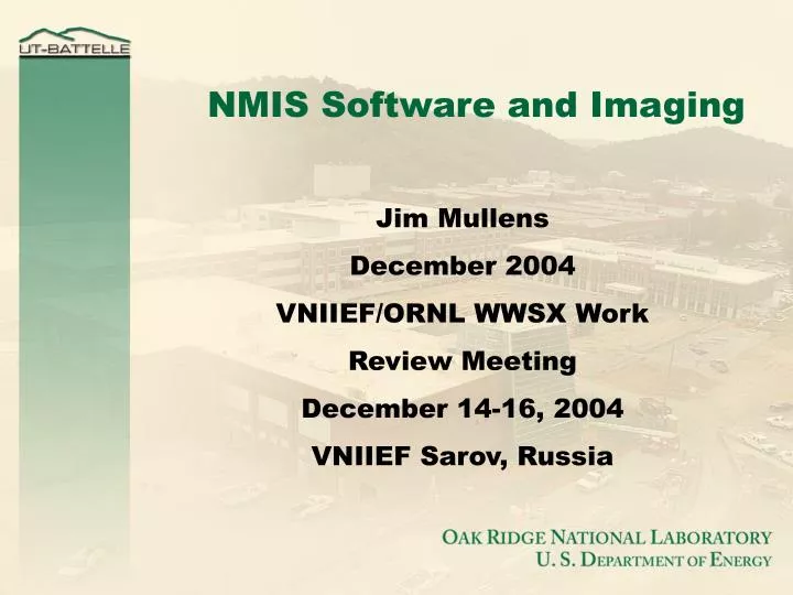 nmis software and imaging