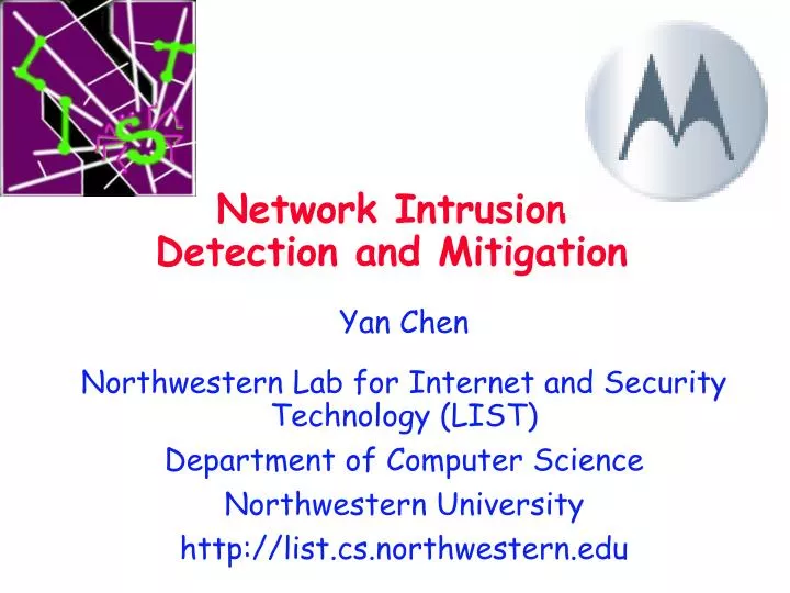 network intrusion detection and mitigation