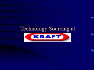 Technology Sourcing at