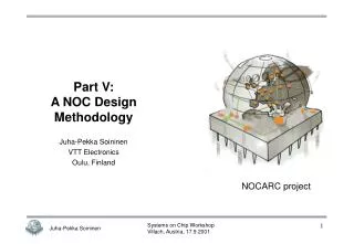 Part V: A NOC Design Methodology