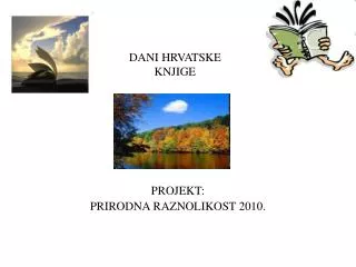 dani hrvatske knjige