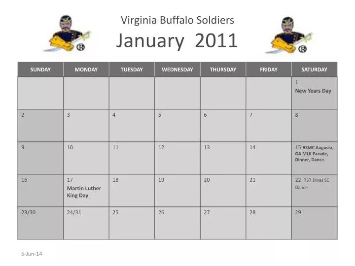 virginia buffalo soldiers january 2011