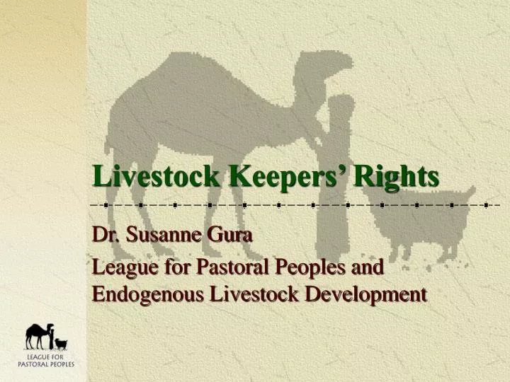 livestock keepers rights