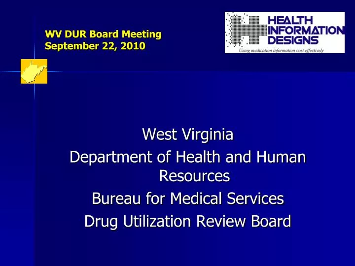 wv dur board meeting september 22 2010