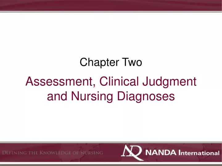 assessment clinical judgment and nursing diagnoses