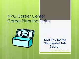NVC Career Center Career Planning Series