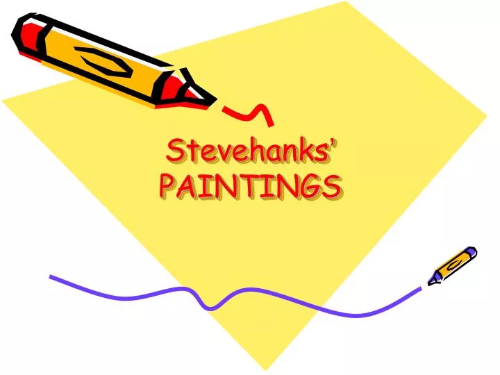 stevehanks paintings