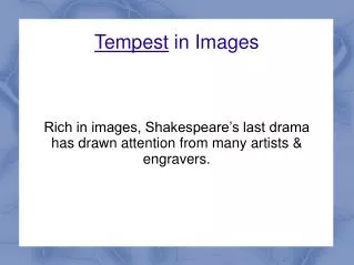 Tempest in Images