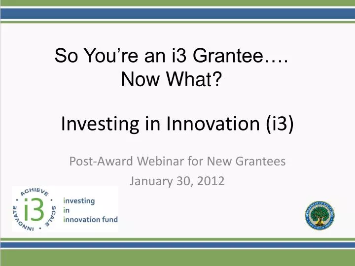 investing in innovation i3