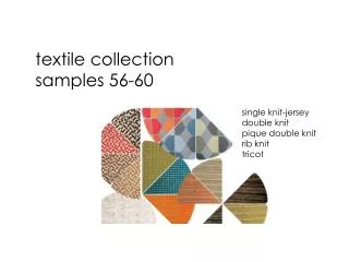 textile collection samples 56-60