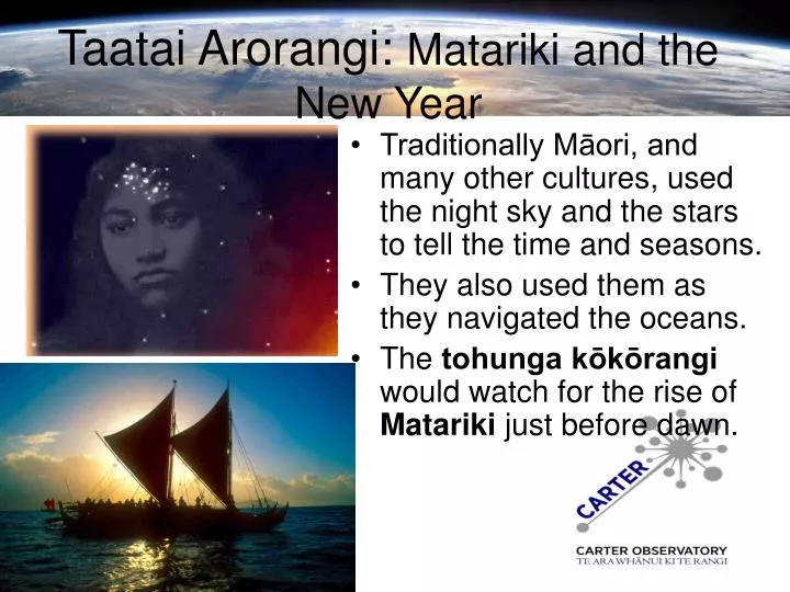 taatai arorangi matariki and the new year