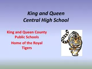 King and Queen Central High School
