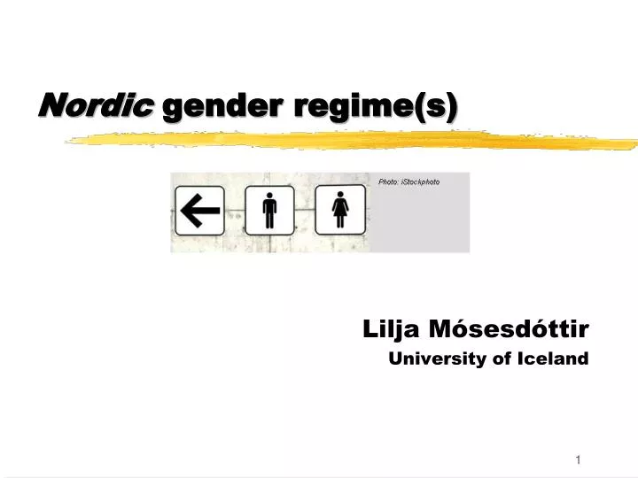 nordic gender regime s