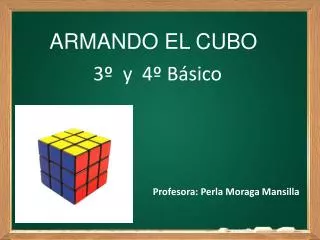 ARMANDO EL CUBO