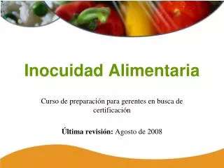 PPT - INOCUIDAD ALIMENTARIA PowerPoint Presentation, Free Download - ID ...