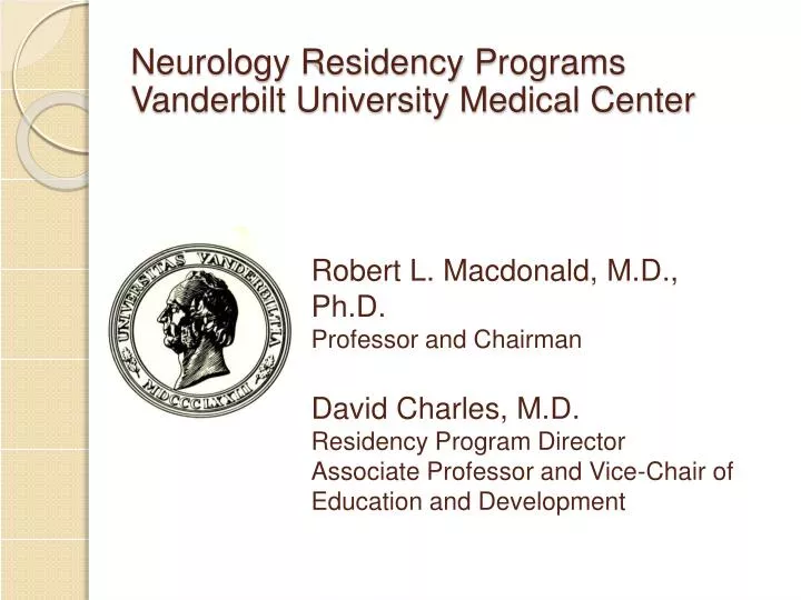 neurology residency programs vanderbilt university medical center