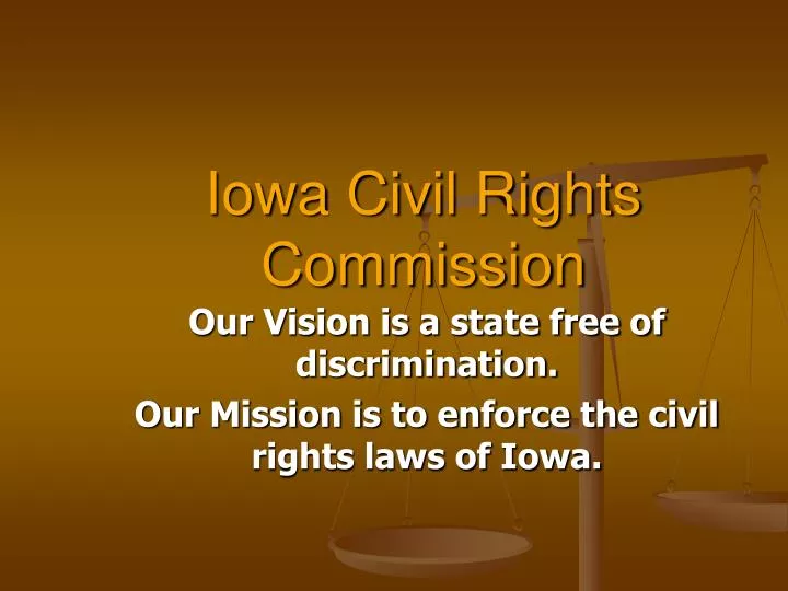 iowa civil rights commission