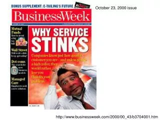 October 23, 2000 issue