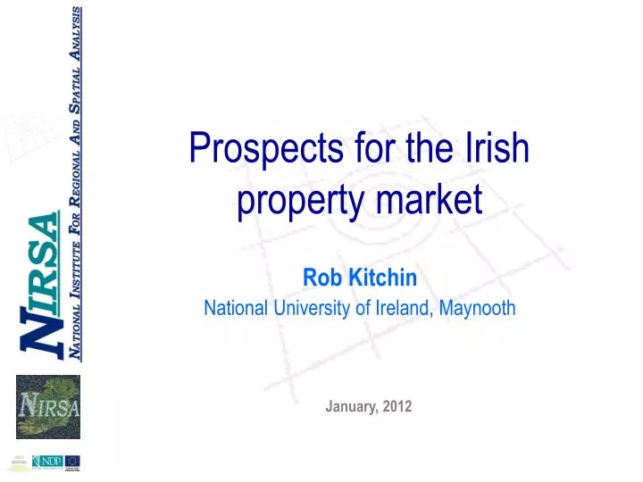 prospects for the irish property market