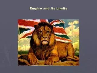 Empire and Its Limits
