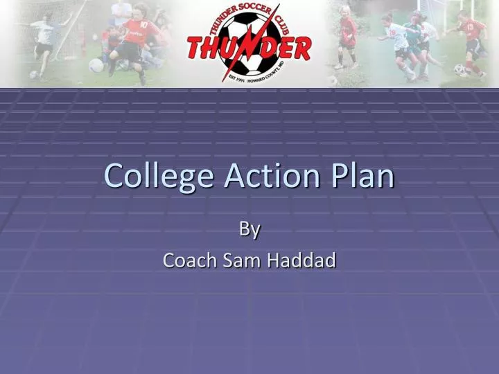 college action plan