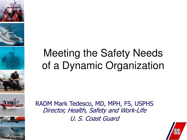 meeting the safety needs of a dynamic organization