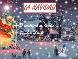 LA NAVIDAD