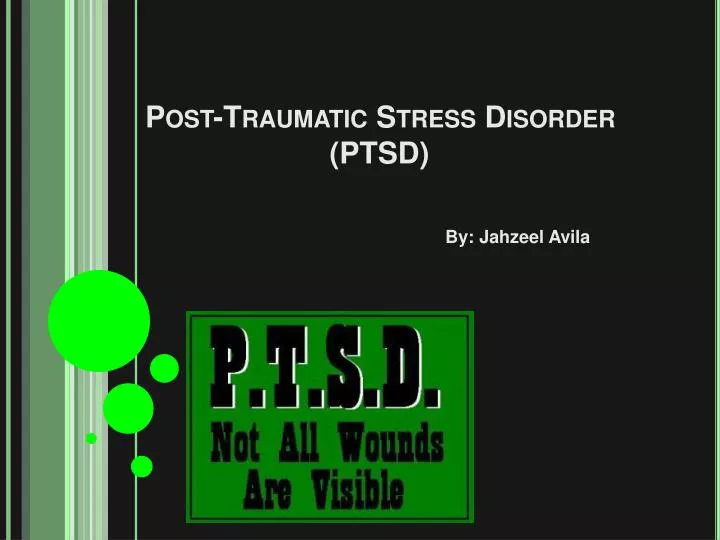post traumatic stress disorder ptsd