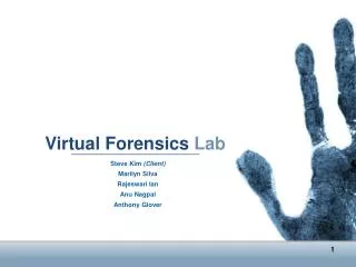 Virtual Forensics Lab