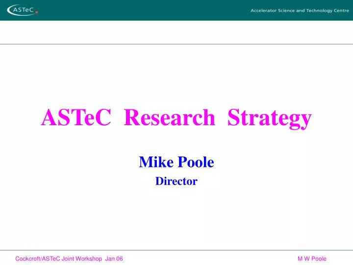 astec research strategy