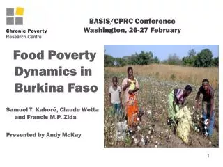 BASIS/CPRC Conference Washington, 26-27 February