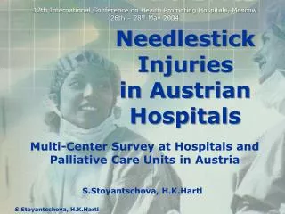 Needlestick Injuries in Austrian Hospitals