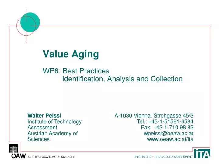 value aging