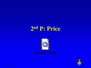 2 nd P: Price