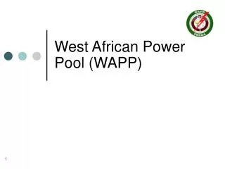 West African Power Pool (WAPP)
