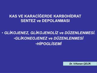 kas ve karac erde karboh drat sentez ve depolanmasi