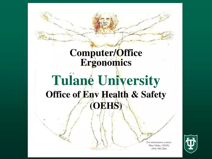 tulane university office of env health safety oehs